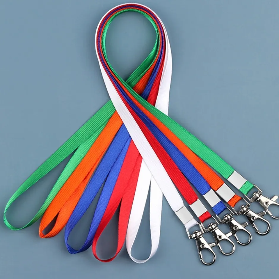 Other Office School Supplies 20 Pcs Neck Strap Lanyards for nurse Name Tag ID Card Holder Badge set Lanyard clip 230907