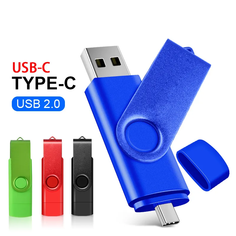 Clé USB OTG 128 Go Micro USB Type C - Noir