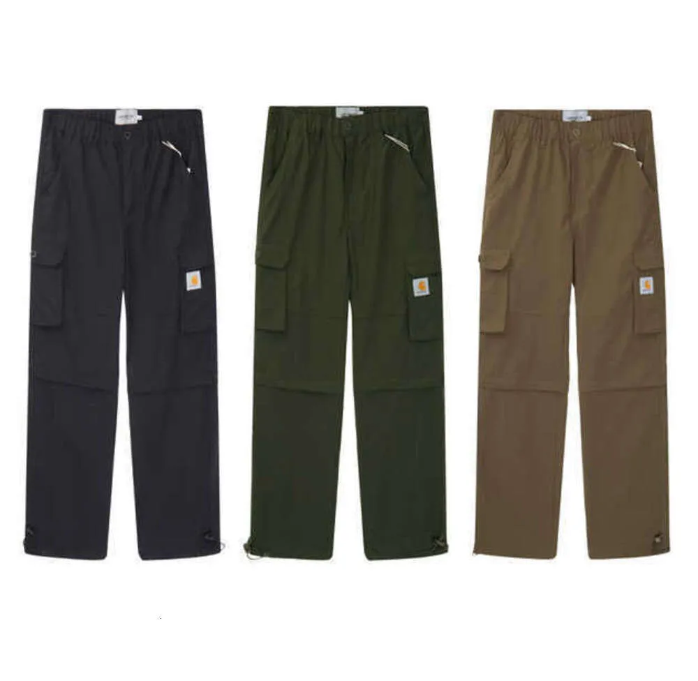 Männer Shorts 2023 Sommer Neue Mode Carhart B01 Abnehmbare Cargo Hosen für Haupt Linie Doppel Knie Protokollierung Overalls Leinwand männer Freizeit design066ess