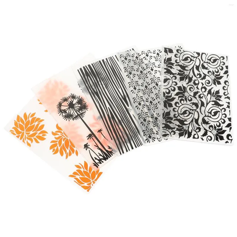 Storage Bottles Background Dies Card Making Embossing Tool Plastic Template  Craft Folder File Folders