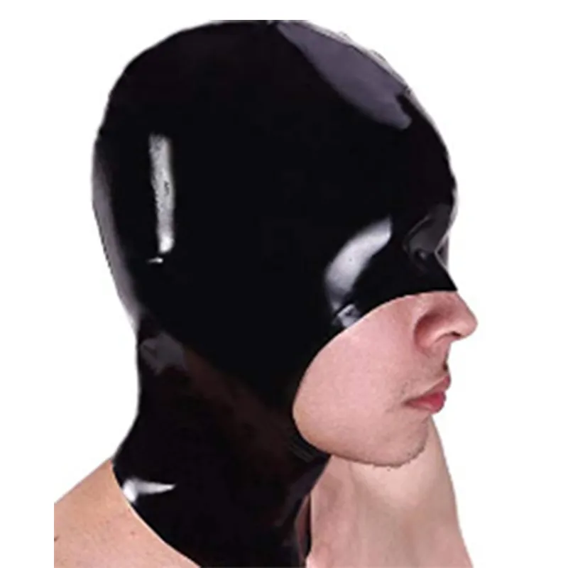 Wide Brim Bucket Hat Latex Mask Fetish Hood Unisex Standard Seamless ...