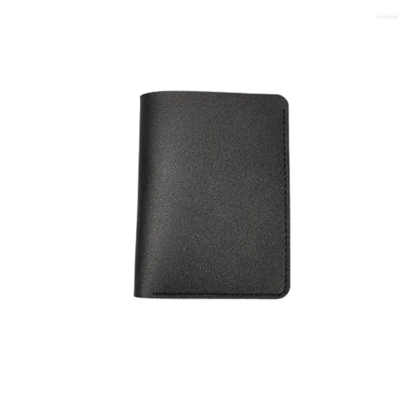 Card Holders Business Holder ID Fashion Men Slim PU Leather Pocket Case Coin Purse Wallet Cash Storage Pouch