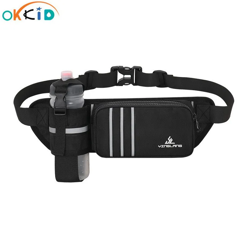 Heuptassen OKKID hardloopheuptas dames buitensporten wandelen waterfles Mountain pack klein voor mobiele telefoon 230906