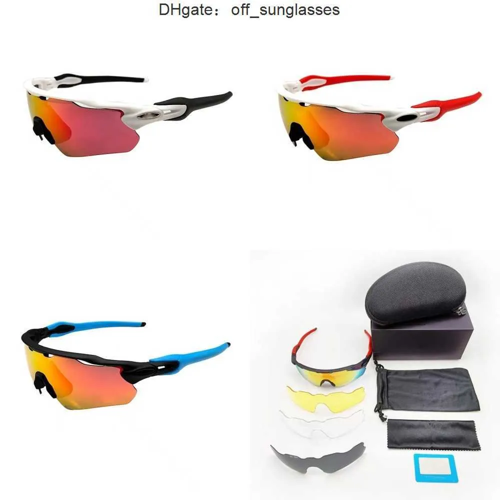 Ciclo Papel Oakleies Gafas de sol Diseñador para hombre para mujer Gafas de sol Moda Atemporal Clásico Gafas de sol Vidrio PC Radar EV Path 1H0P