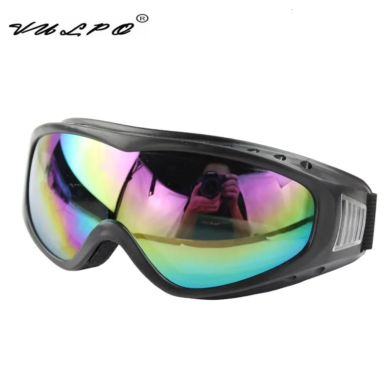 Ski Goggles VULPO Outdoor Sports Ski Goggles Windproof Antifog Dustproof Goggles UV Protection Sports Ski Glasses Snowboard Skate Goggles 230906