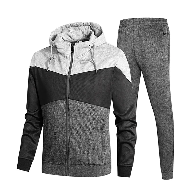 Survêtements pour hommes Survêtement Hommes Sportswear Ensembles Mâle Printemps Automne Vêtements Casual Costume à capuche 2 pièces Sweat-shirt Pantalon de survêtement Taille asiatique 230906