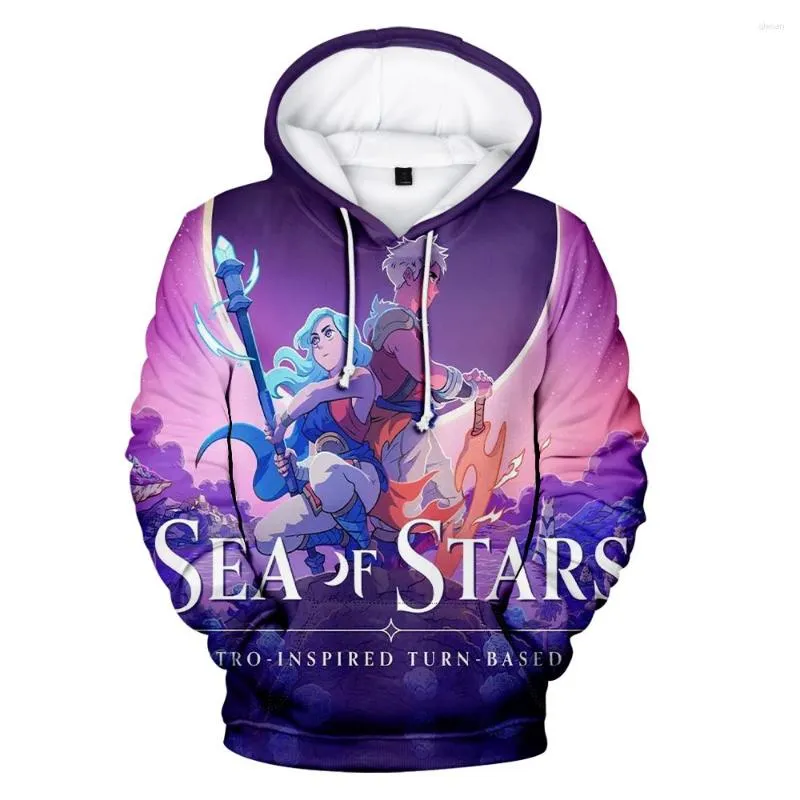 Felpe con cappuccio da uomo Sea Of Stars Merch Winer Suit Felpa con cappuccio Sportswear Felpa con cappuccio da donna/uomo