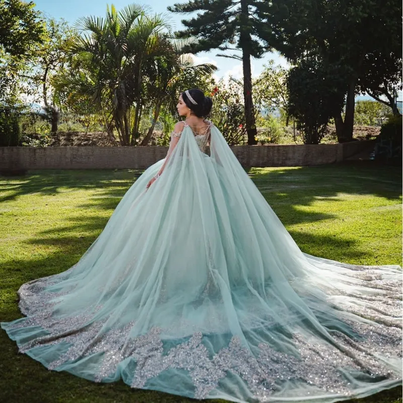 slim fit dress slacks Zapaka Women Light Green Cold Shoulder A-Line Chiffon Long Bridesmaid Dress with Ruffles, Light Green / US6