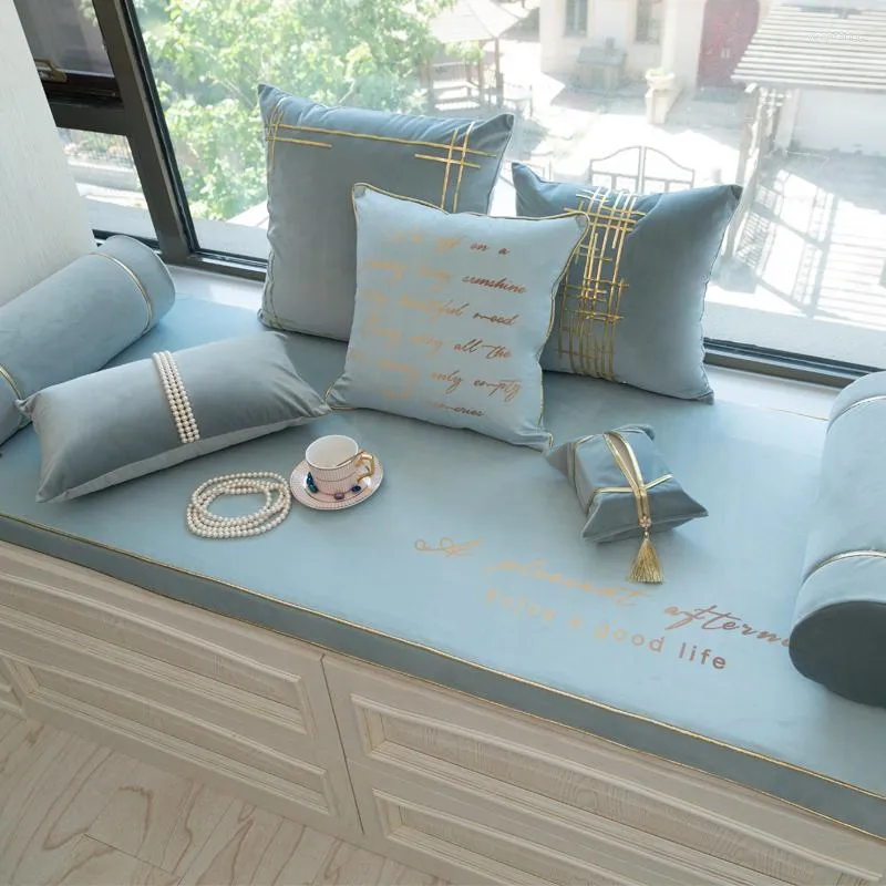 Pillow Luxury Nordic Online Celebrity Bay Window Tatami Latex Universal Custom-made Special-shaped The Four Seasons.