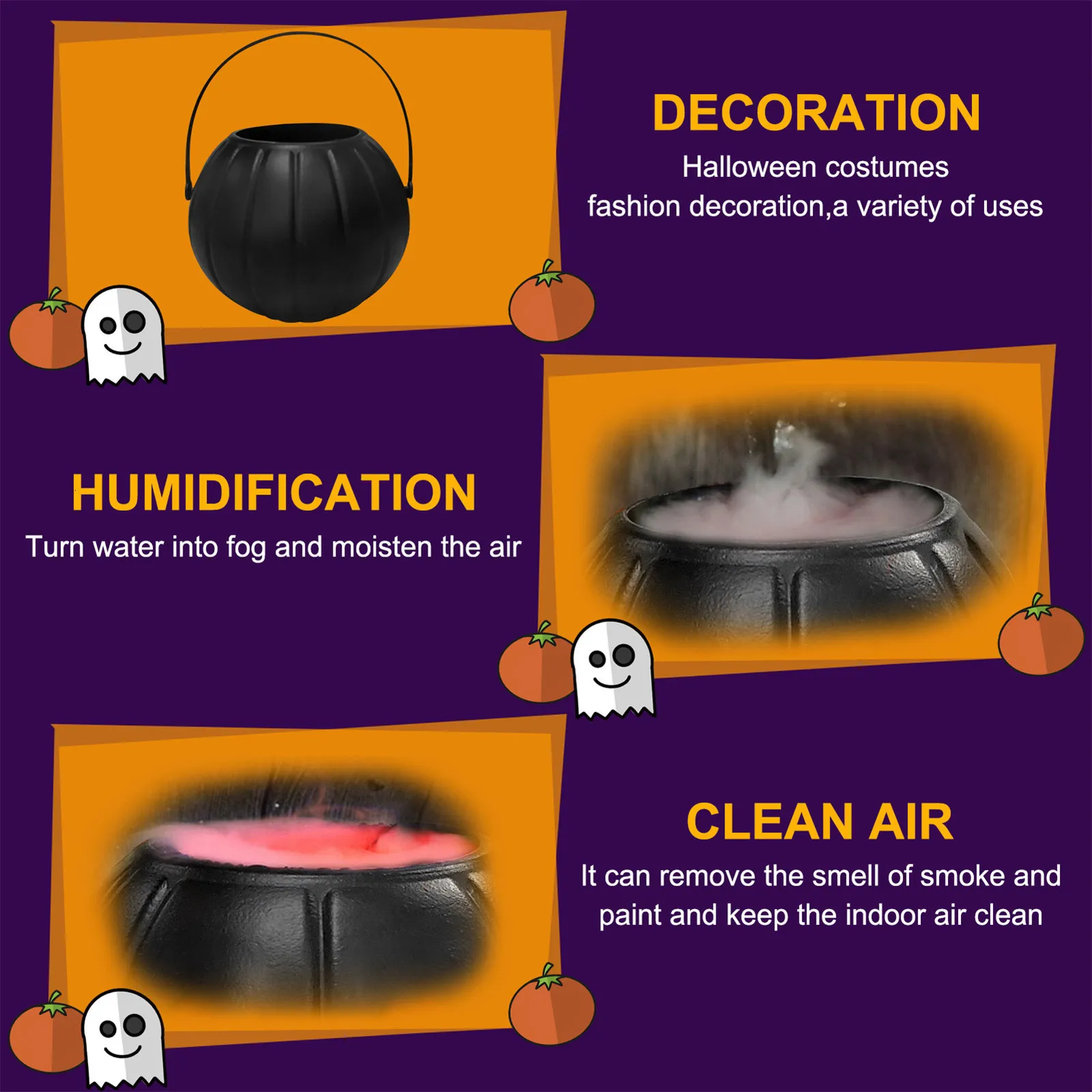 Autres Fournitures De Fête Dévénement Halloween Witch Pot Machine