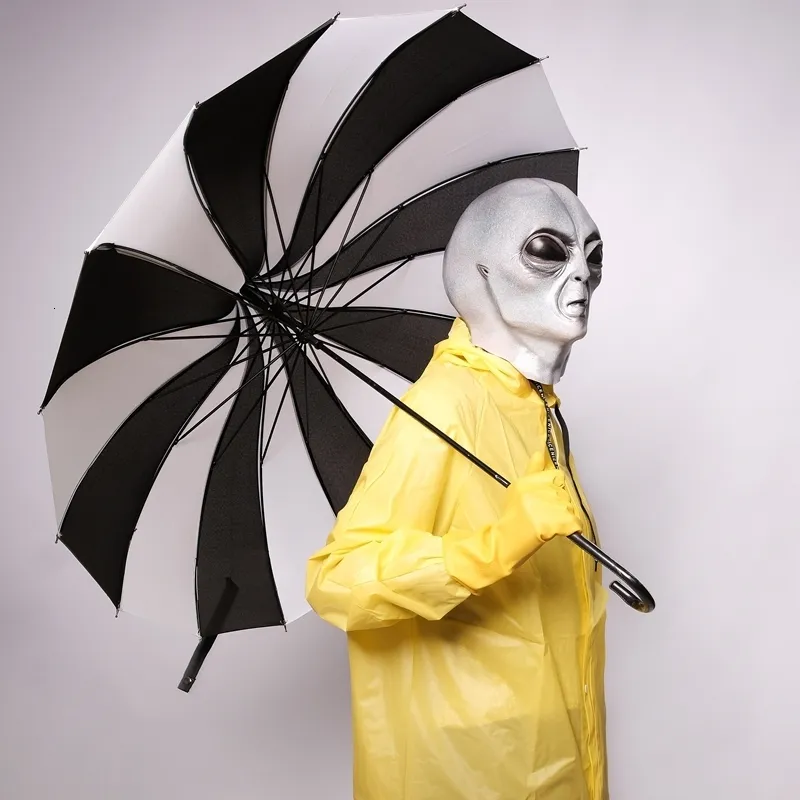 Máscaras De Fiesta Cosplay Alien Máscara De Látex Halloween Carnaval