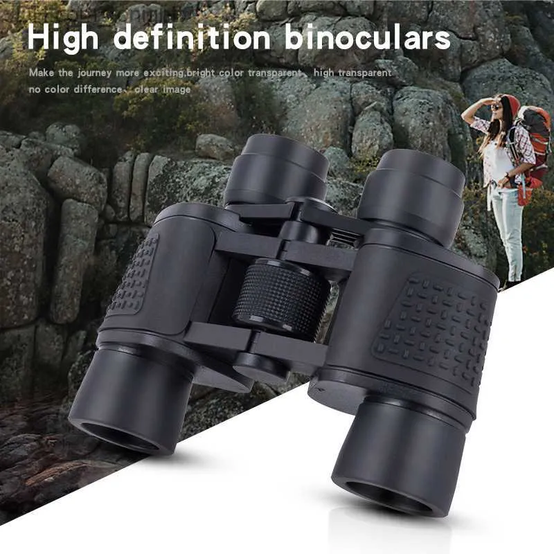 Teleskope Hochleistungsfernglas 80X80 HD Outdoor-Tourismus Low-Light-Nachtsichtteleskop Professionelles leistungsstarkes Fernglas für die Jagd Q230907