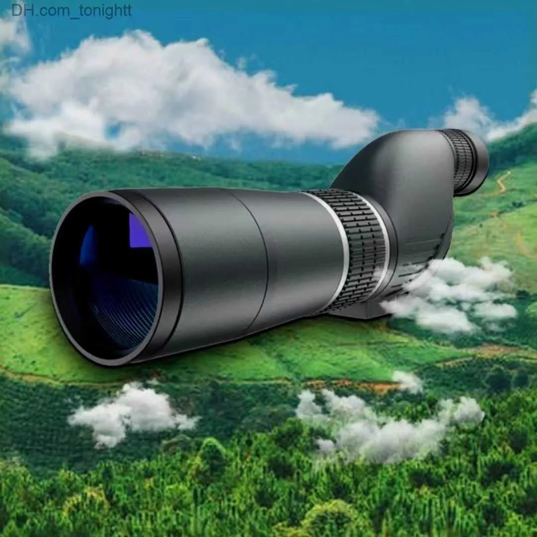 Telescopi Zoom monoculare Telescopio HD a lungo raggio Prismatico Bak4 Impermeabile Antiappannamento Campeggio Birdwatching Paesaggio Potente monoculare Q230907