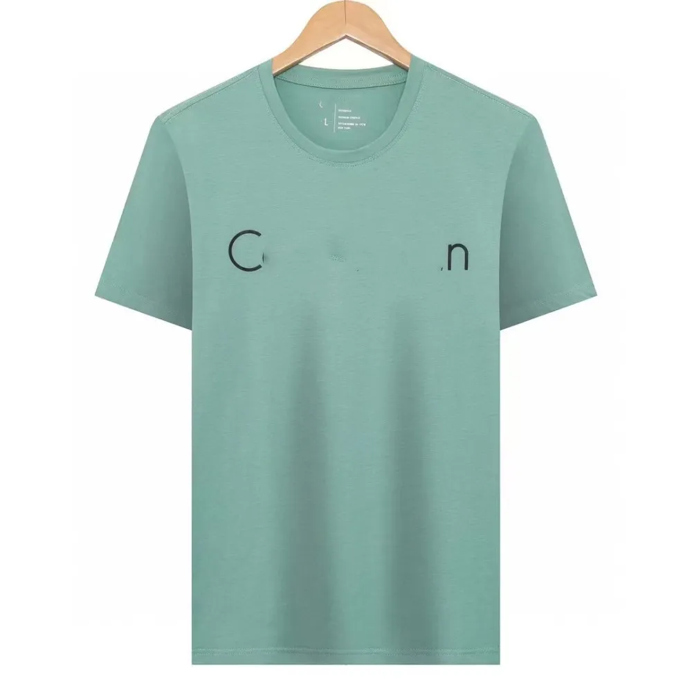 Heren t-shirt ontwerper kleding Cand k patroon borst driehoek letter vraagteken ontwerp heren seizoensgebonden ademend katoen eenvoudig casual veelzijdige herenkleding maat M 3XL