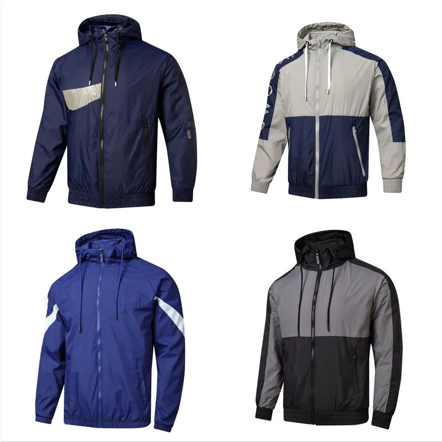 DHgate.com:Mens Jersey Hooded Sports Jacket: Breathable