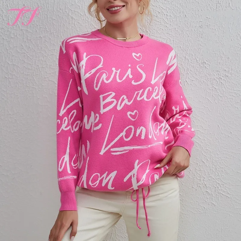 Pink store clearance sweaters