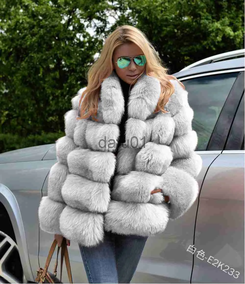 Fourrure Femme Fausse Fourrure APIPEE Casual Blanc Noir Fluffy Automne Hiver Fausse Fourrure Manteau Femme Veste À Manches Longues Recadrée Puffer Veste De Fourrure Pour Femmes Outwear x0907