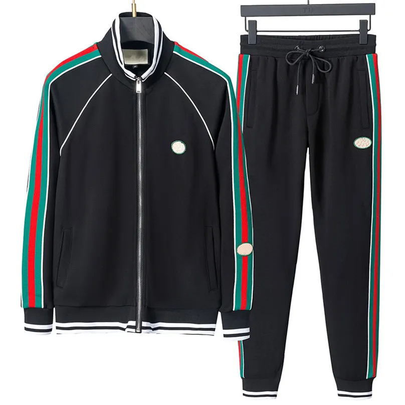 2023 Uomo Donna Designer Tuta Autunno Inverno Tute felpe Zip Up Felpe con cappuccio Giacche Tute da jogging Uomo Lettera Sport Tuta da corsa Felpe Pantaloni Set M-3XL