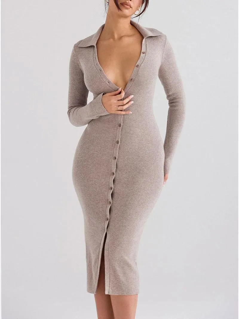 Speaker Sleeves Slim Knit Bodycon Dress Speaker Sleeves Slim Knit Bodycon Dress