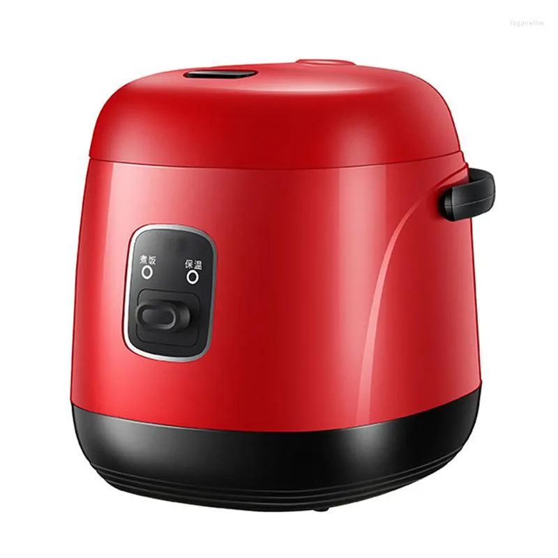 1.2L Mini Electric Rice Cooker 2 Layer Food Steamer Multifunktion Måltid Matlagningspottvärmare 2-3 personer som värmer lunchlåda