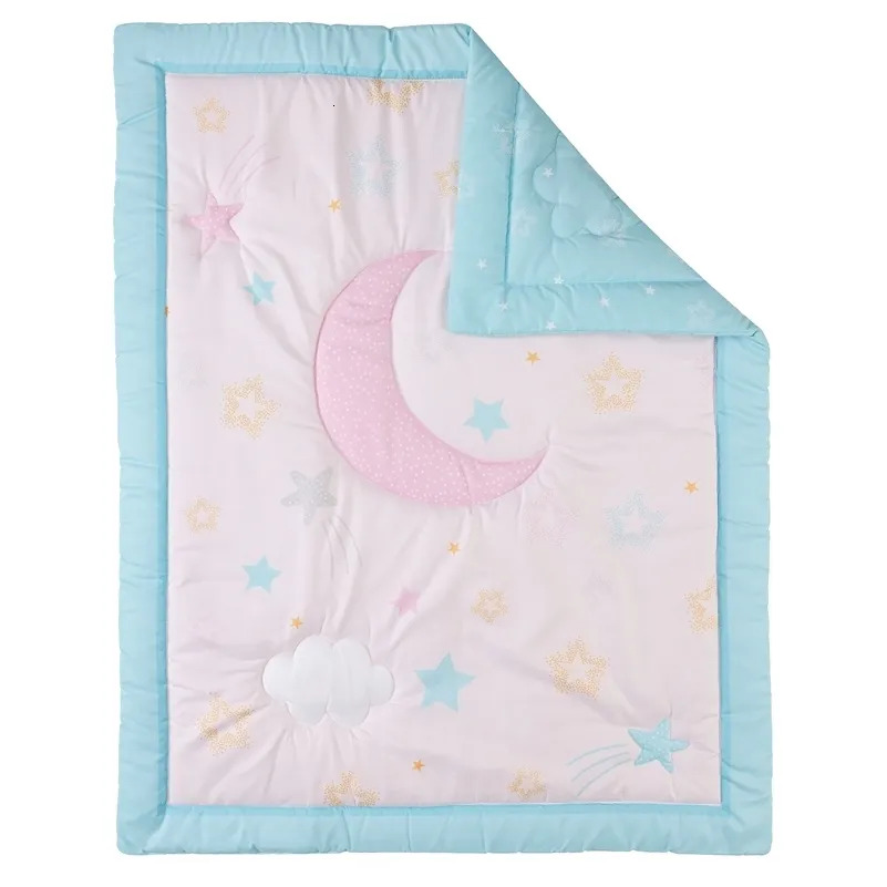 Quilts Cheep 100% Poliéster Micro Escovado 1 Pcs Berço Consolador 33 * 42 Meninos Meninas Universal Baby Quilt Cartoon Imprimir Ceia Macia 230906