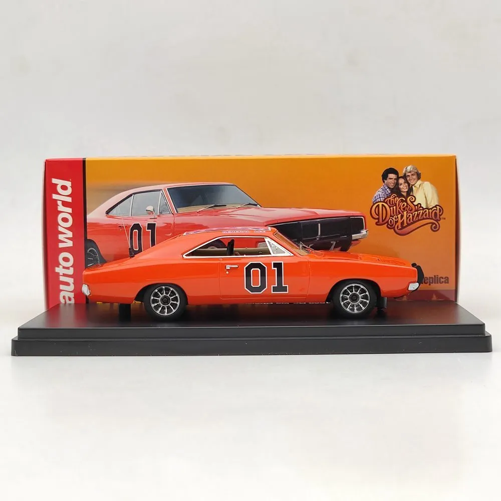 Auto World AWRSS1151 Limited Jouets en résine Dodge Charger 1969 General Lee Auto World AWRSS1151 Limited Jouets en résine Dodge Charger 1969 General Lee
