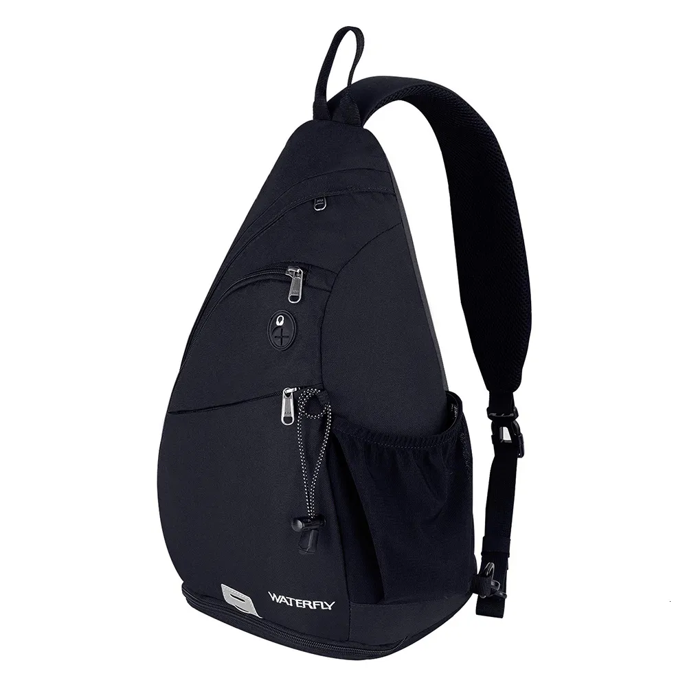 Rucksack WATERFLY Sling Bag Umhängetasche, großer, vielseitiger Over-Shoulder-Tagesrucksack mit großem Fassungsvermögen und stilvollem Design – Unisex Adu 230907