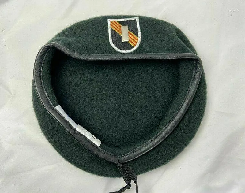 VIETNAM WAR US ARMY 5ST Special Forces Group Beret Blackish/Green Army