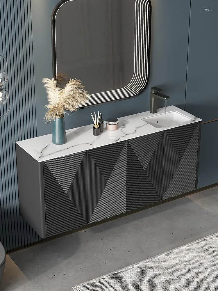 DHgate.com:Modern Solid Wood Bathroom Vanity Wall Mounted Sink Cabinet ...