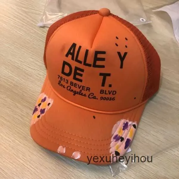 2023 Summer Designer Ball Caps Hat Casual Literting Conved Dept Brim Baseball Cap Męs