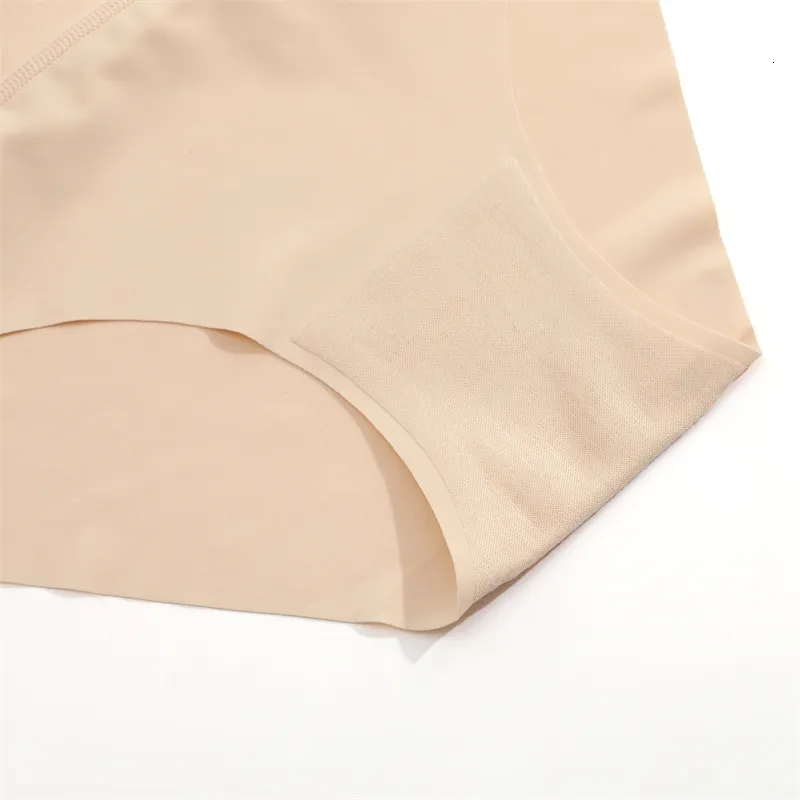 Taille ventre Shaper femmes Sexy sans couture Shapewear body glace soie respirant ventre contrôle bout à bout slips femme_voghion.com