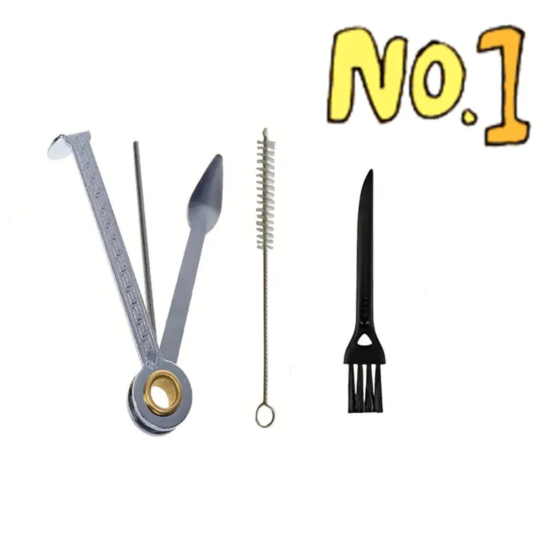 Smoking Pipe Cleaner 3 in 1 Portable Metal Cleaning Tool Kit with Brush and  Herb Grinder Scraper from Dhgate Accessories