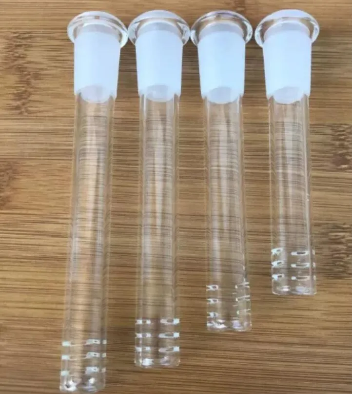 Difusor de vidrio para fumar Accesorios para fumar 2.0 "a 6.0" 14 mm 18 mm Macho Hembra Adaptadores desplegables para cachimba Bongs de agua Dab Plataformas petrolíferas Tuberías