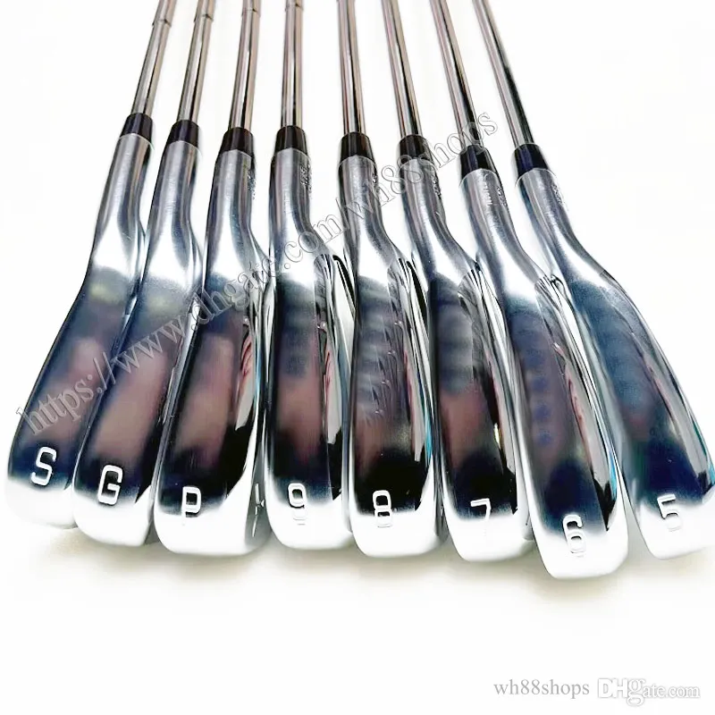 Nouveaux Clubs de fers JPX 923 Golf 5-9 PG, ensemble de fers en métal chaud R ou S, manche en acier et Graphite solide et facile à utiliser