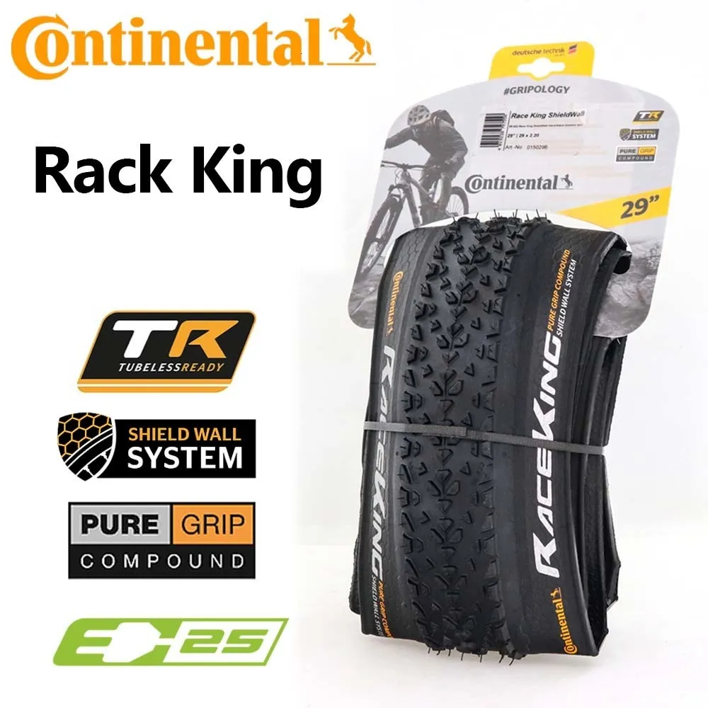 Bisiklet Gruplar Continental Race King Mtb 29in TLR Lastik Tubeless 27.5 29x2.0 2.20 29er MTB Katlama 230907 Yi TL918.82 DHgate
