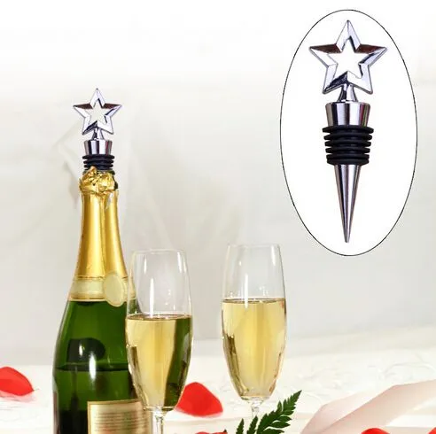 Vineyard Collection Star Design Wine Stoppers Very Good for Wedding Favor DHL Fedex 