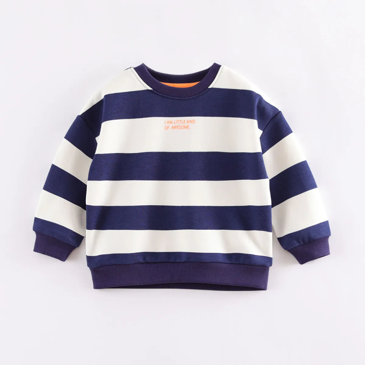 Bluza bluzy Marc Janie Boys Spring Fashion Striped Drop ramię jesna bluza dla niemowląt 220081 230907