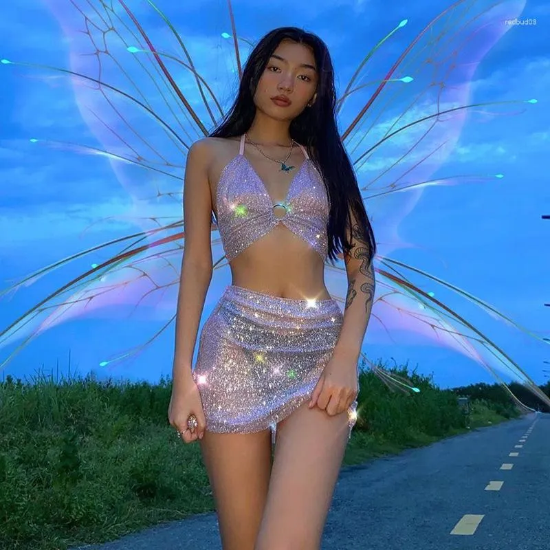 Glitter store rave outfit