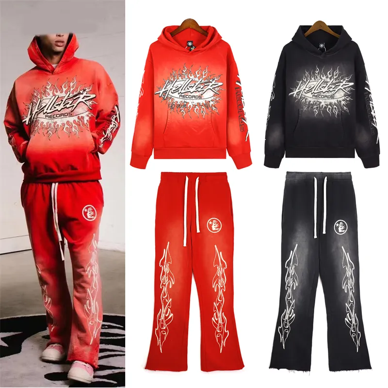 DHgate.com:Mens Hell-star Designer Tracksuit: Fashionable