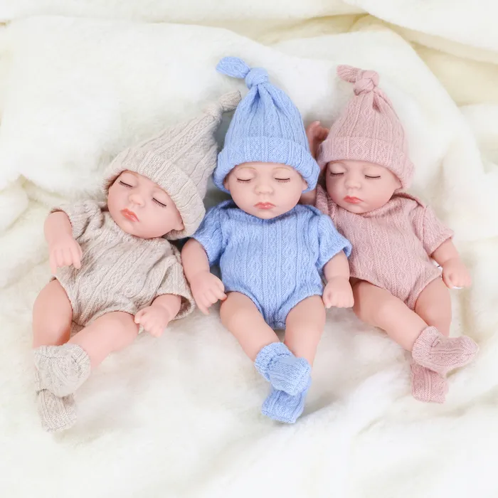 Silicone Reborn Doll Supply Stores 20cm Waterproof Vinyl Baby Toys