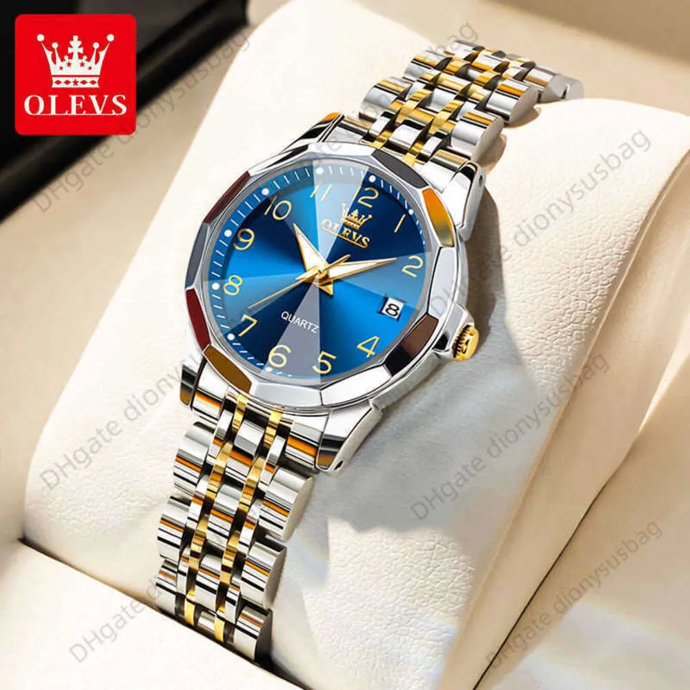 Luxury Designer Watches Olysys Brand New Niche Quartz Watch Fashion Digital Dial Waterproof Women's