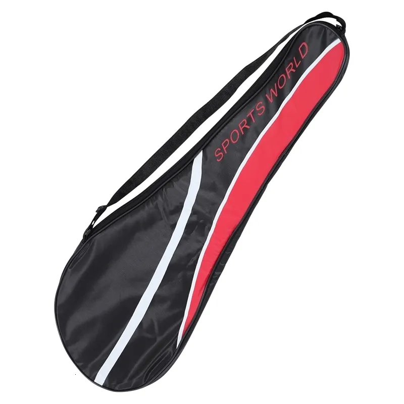 Sacs de plein air Sac de badminton Couverture de raquette Raquette Épaule Tennis Pochette de rangement Kit de support Ensemble Oxfordorganizing Clothsupply 230907