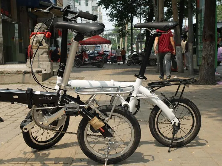 Rear Rack Risier 14 Folding Rear Racks K3 For Dahon Bya412 Aluminum Alloy Shelf With V ...