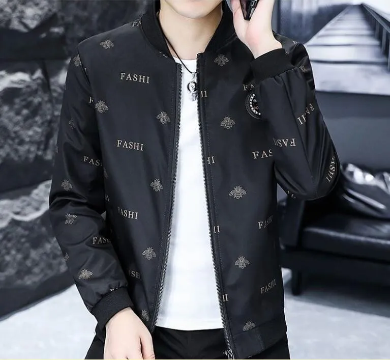 Mens Classic Style Mens Jacket Fashion Retro Jacquard Material Material Design Luxury Designer Jacket 3 455 DHgate
