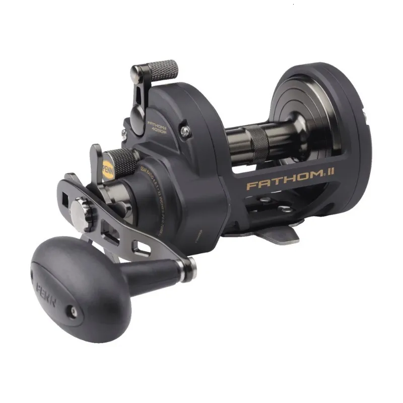 Flyfiske rulle2 Penn Fathom II Star Drag Reel Size 40 rullar 230907