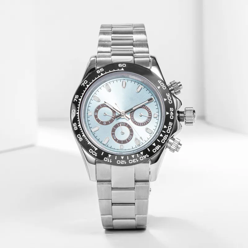 ST9 Watch Designer Watch Herren Vollautomatischer mechanischer Edelstahl -Uhr -Uhr -Band Sapphire Glas wasserdicht 41 mm Männer Luxus Uhr
