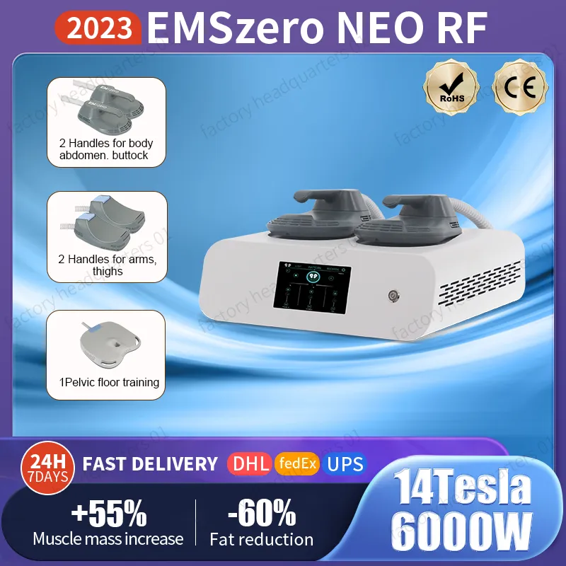 2023 14 Tesla EMS Zero Neo Portable New Technology Slimming Machine Emsslim Hiemt Body Sculpt脂肪減少フィットネス筋肉刺激