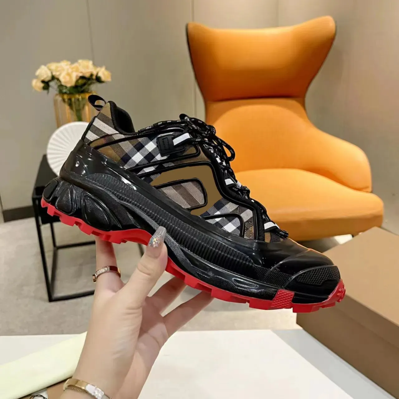 Burberry arthur sneaker 45 sale