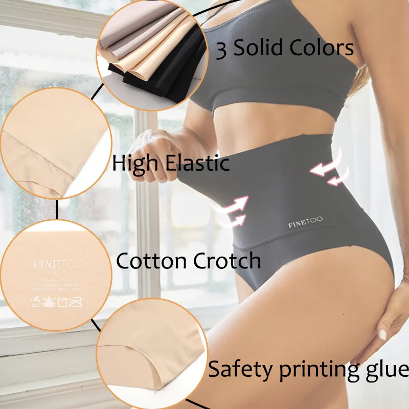 Taille ventre Shaper femmes Sexy sans couture Shapewear body glace soie respirant ventre contrôle bout à bout slips femme_voghion.com