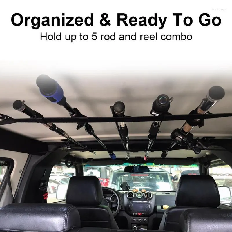 Car Organizer Storage Rack Fishing Rod Gear Holder Mounted Vehicle Strap  From Frasierleen, $12.76